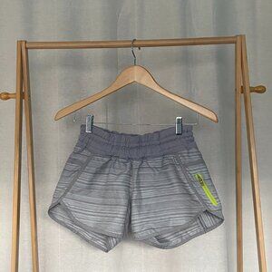Lululemon Grey Running Shorts, size XS